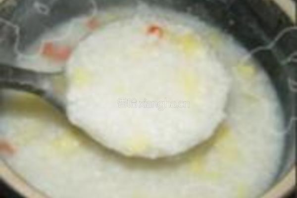 菠萝煲粥的做法图解6