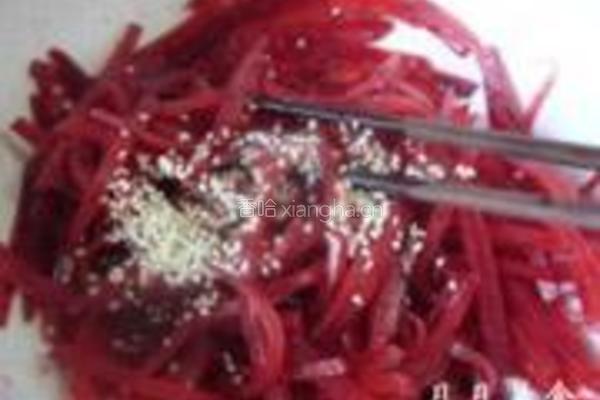 凉拌甜菜根的做法图解6