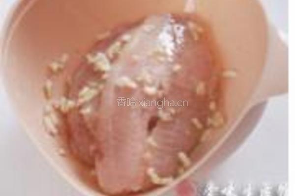 蒜香芝士焗鲷鱼的做法图解2