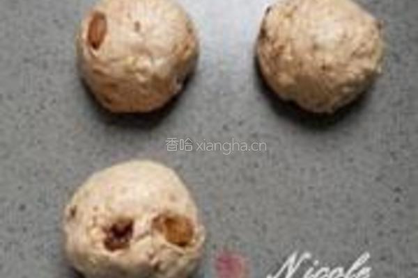 红糖核桃提子包的做法图解17