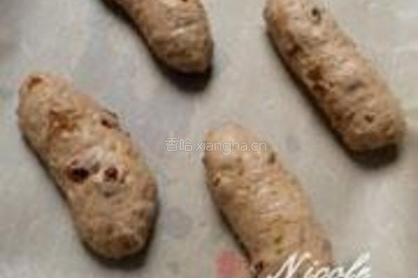 红糖核桃提子包的做法图解21