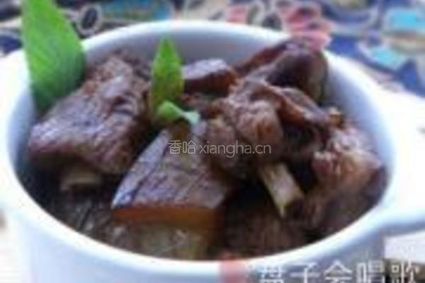 西瓜皮红烧排骨的做法图解7