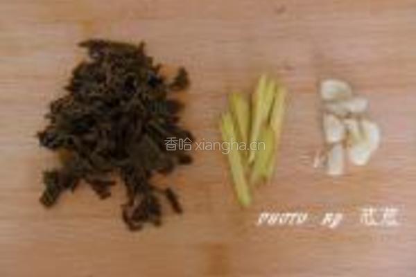 绿茶鲜虾的做法图解4