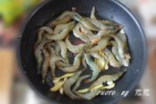 绿茶鲜虾的做法图解7
