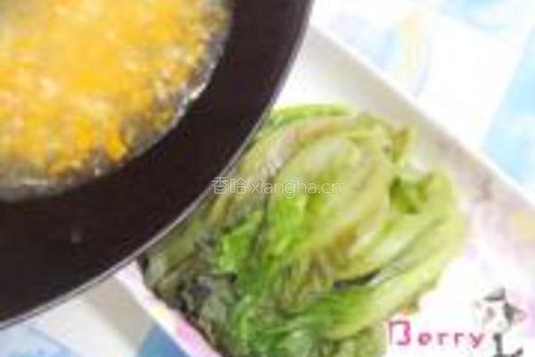 蒜香生菜的做法图解10