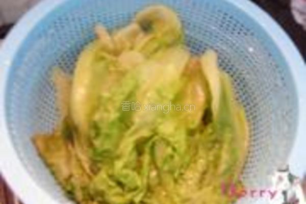 蒜香生菜的做法图解4