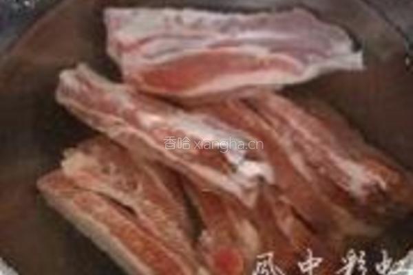 红烧排骨的做法图解1