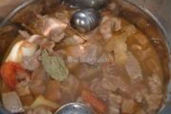 牛肉炖胡萝卜的做法图解4