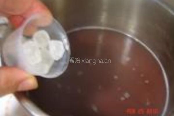 红豆沙煮面砣砣的做法图解3