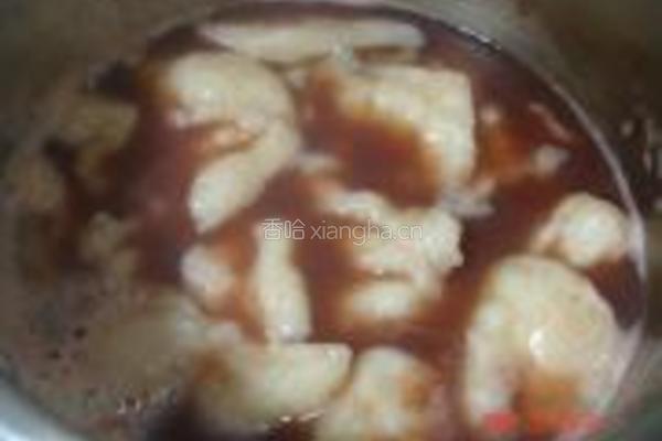 红豆沙煮面砣砣的做法图解5