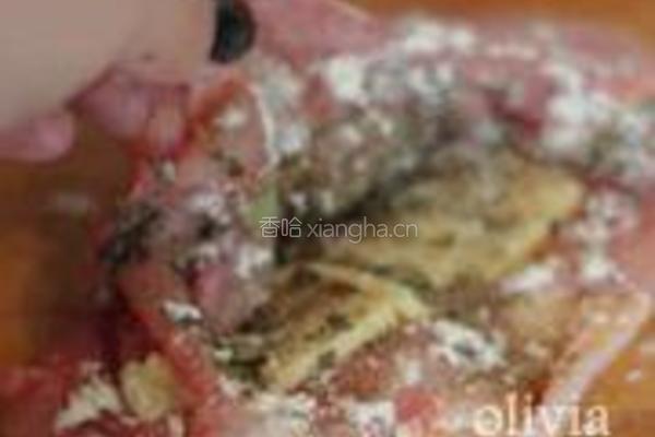 美丽鸡肉起司香草烧的做法图解5