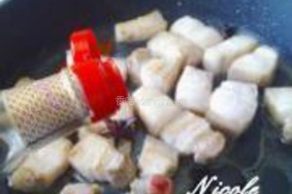 家味干菜烧五花肉的做法图解5