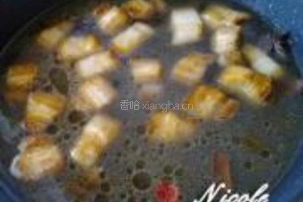 家味干菜烧五花肉的做法图解9