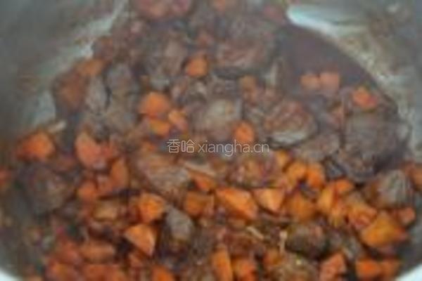 红酒烧牛腩百叶结的做法图解6