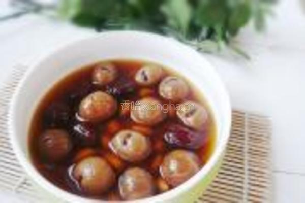 桂圆红枣花生汤的做法图解6
