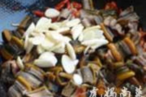 辣炒鳝片的做法图解9