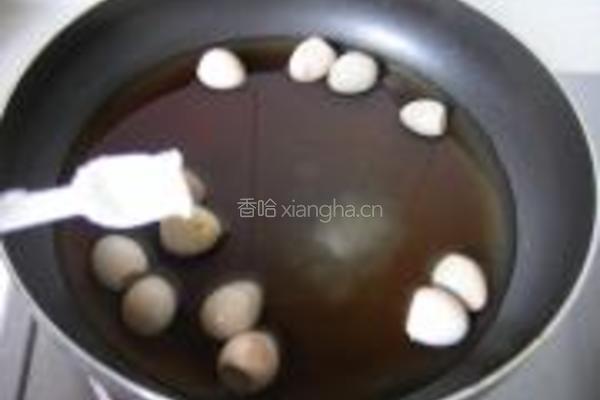 菜花烧鹌鹑蛋的做法图解6