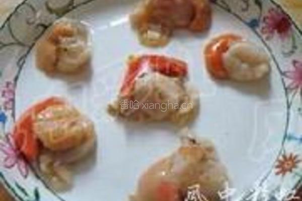 扇贝蒸蛋羹的做法图解2