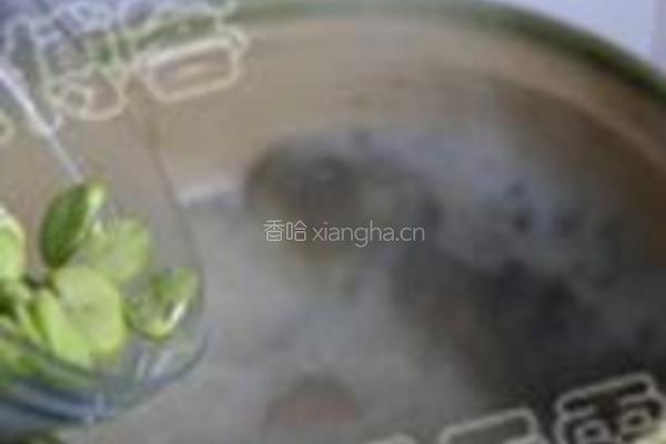 沙锅鲫鱼蚕豆汤的做法图解8