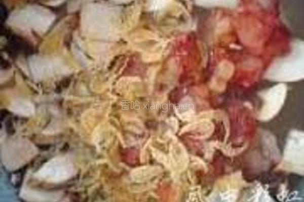 腊肠糙米饭的做法图解4