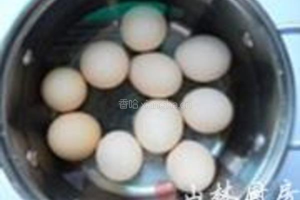 煮茶叶蛋的做法图解1