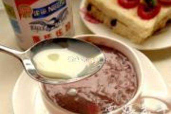 十色紫米核桃奶露的做法图解5