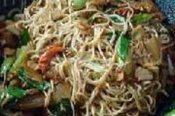腊肉炒面的做法图解5
