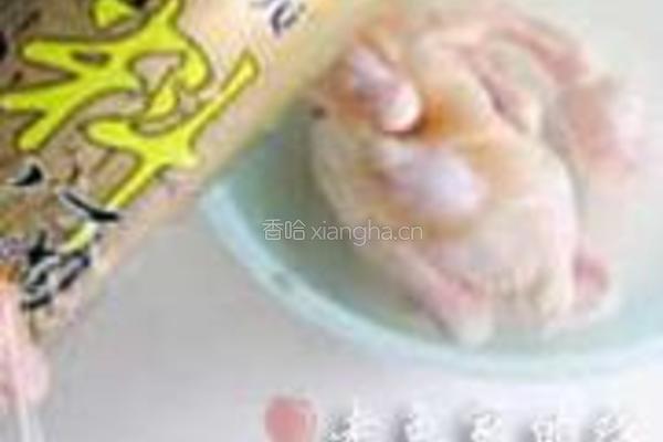 花雕归参鸡汤的做法图解2