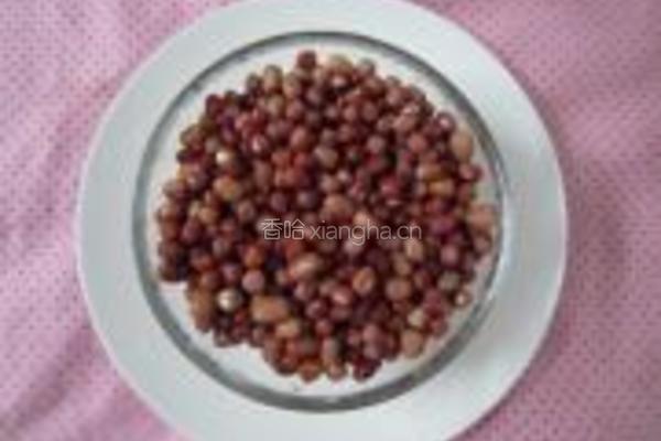 冰红豆浆的做法图解2