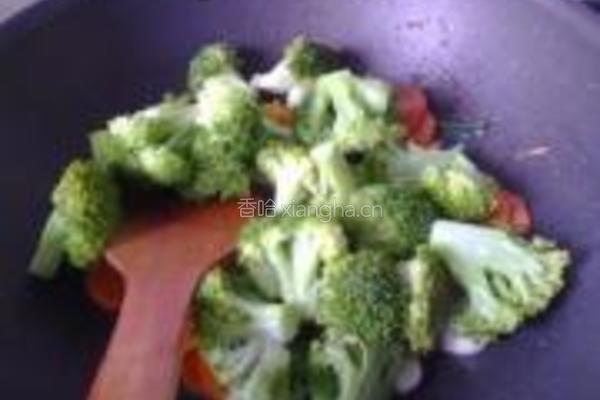 清炒西兰花的做法图解7