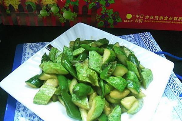 朝天椒炒黄瓜