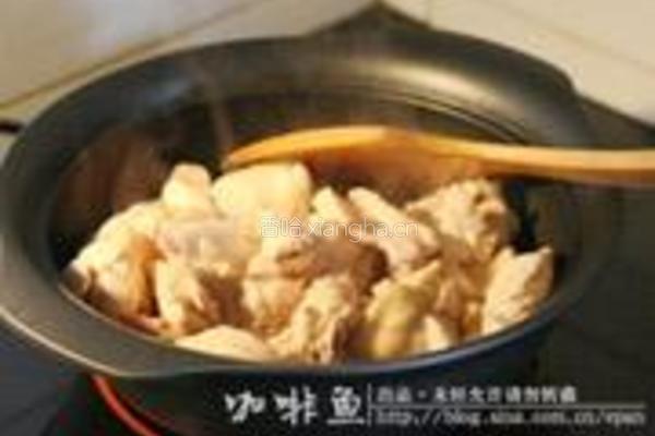 小鸡炖榛蘑的做法图解3