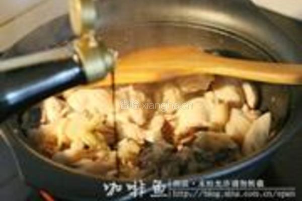 小鸡炖榛蘑的做法图解5