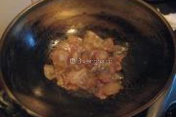 藠头炒腊肉的做法图解3