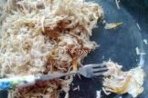 自制肉松的做法图解8