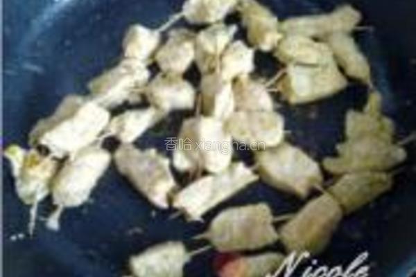 孜然牙签肉的做法图解11