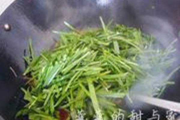 小河虾炒韭菜的做法图解6