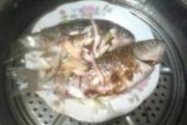 清蒸豆瓣酱鱼的做法图解5