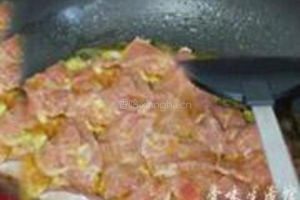 泡菜炒牛肉的做法图解4