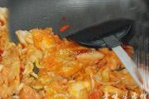 泡菜炒牛肉的做法图解6