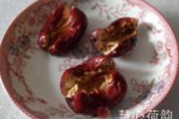 红枣红糖醪糟蛋花汤的做法图解1