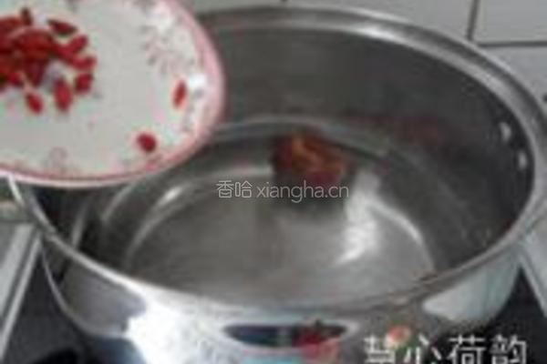 红枣红糖醪糟蛋花汤的做法图解3