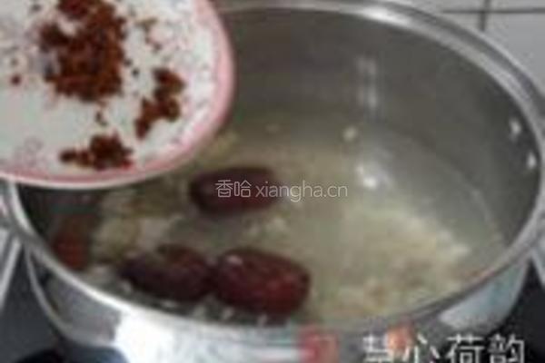 红枣红糖醪糟蛋花汤的做法图解6