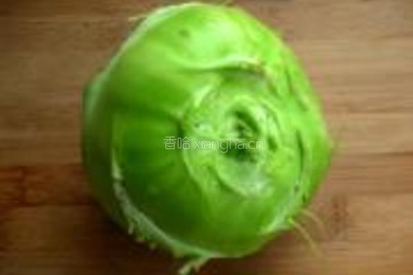 凉拌苤蓝丝的做法图解1