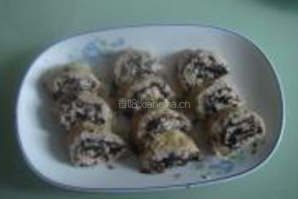 豆腐皮紫菜卷的做法图解7