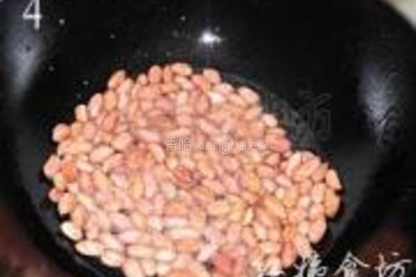 糖衣香酥花生米的做法图解4