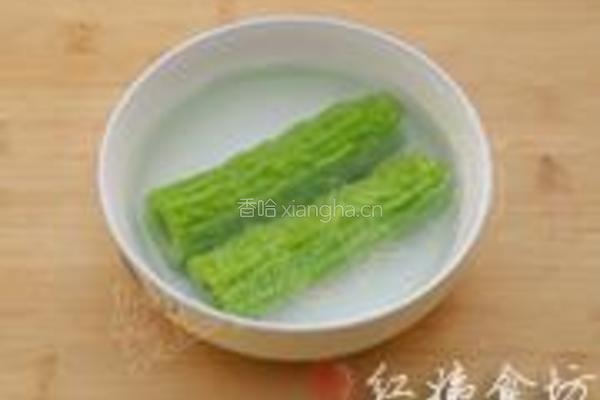 清新苦瓜的做法图解7