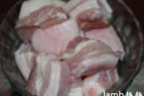 普洱东坡肉的做法图解1