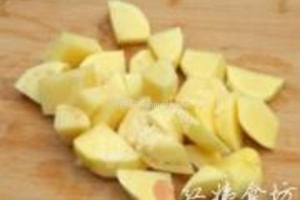 香煎土豆虾仁饼的做法图解1
