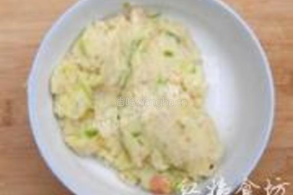香煎土豆虾仁饼的做法图解9